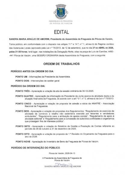 Assembleia de Freguesia