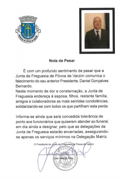 Nota de Pesar