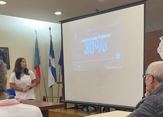  A&ccedil;&atilde;o de Sensibiliza&ccedil;&atilde;o Sobre Viol&ecirc;ncia Dom&eacute;stica